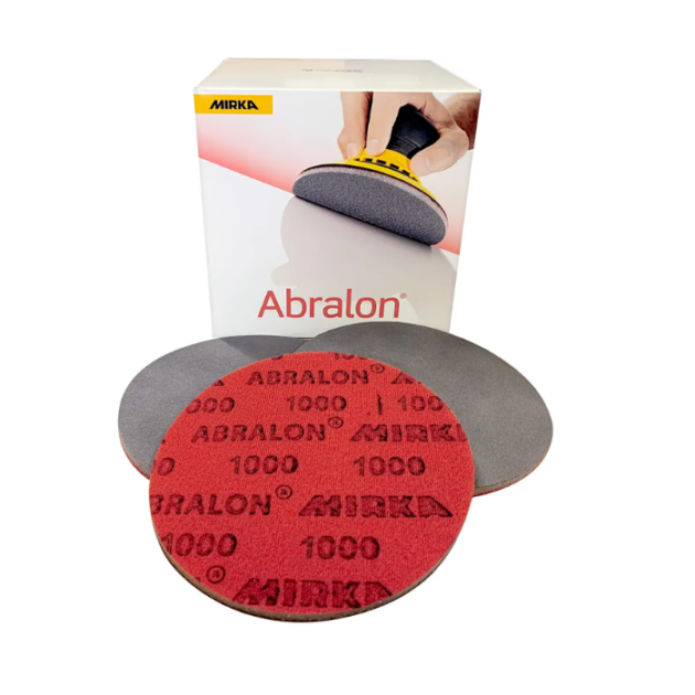 Mirka - disque Hookit abralon p1000 150mm - 20 disques